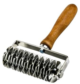 Rullo Taglia-Impasto,Rullo Per Tagliapasta, Rotelle Per Pasticceria, Coltello a Griglia Per Pasta, per Biscotti, Torte, Pizza, Pane, Pasticceria, Crosta, Strumento per la Pasticceria per la Casa