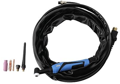 NICCOO Torche De Soudage TIG, TIG Pistolet de soudage à Refroidissement Par Air pour Levage TIG Brûleur TIG 4m Diamètre du noyau de soudure 7mm²