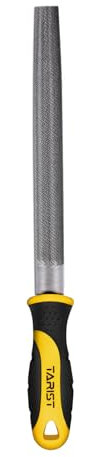 TARIST Lima semirredondas para metal 200mm, lima profesional de acero al carbono, afilador de herramientas para profesionales y bricolaje
