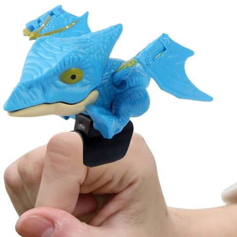 Dinosaurie fingerdockor – figurer för fingertopparna – dinosaurieleksaker för småbarn | för födelsedagsfester påsk småbarnslek barn från 3 år presentpåsar