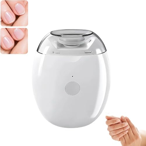 Lime à ongles automatique universelle, coupe-ongles électrique avec lumière LED et 3 vitesses, coupe-ongles automatique rechargeable, pour bébés, enfants, adultes et personnes âgées (1pcs)