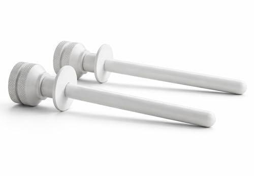 FERPASA® – Bloqueo de Seguridad para Ventanas Correderas y Persianas – Pasador Antirrobo y Anticaídas – Fácil Instalación (Blanco 2 Uds)