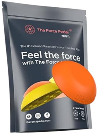 The Force Pedal Mini- Trainingshilfe- Erhöhen Sie die Schlägerkopfgeschwindigkeit, verbessern Sie die Stabilität beim Chippen und Putten- 2 Pedale