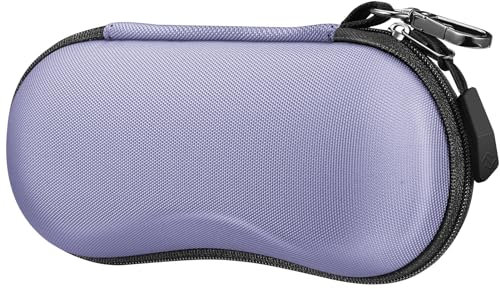 FINTIE Funda Gafas de Sol, Portátil Estuche Gafas Rigida con Clip y Cremallera para Mujeres y Hombres