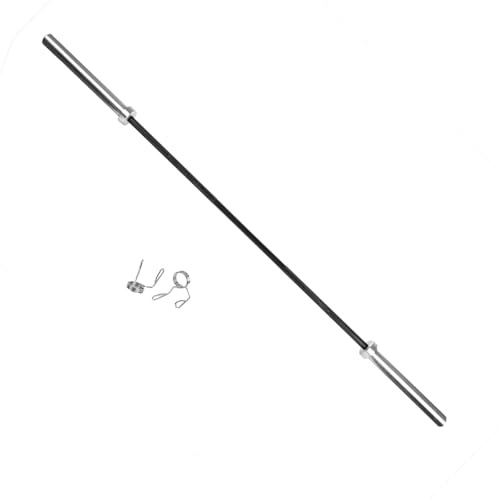 GymBeam Bilanciere per Olimpic Lifting Lifter 20 kg, Bilanciere Dritto Cromato, Bilanciere Cromato da Palestra per Pesistica, Asta Ambidestra in Acciaio, Lunga 220 cm, Peso di 20 kg, Massimo 900 kg