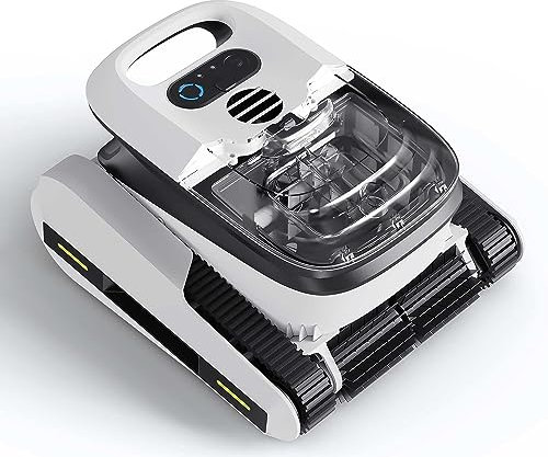 OOTDAY Poolroboter, Poolroboter Boden Und Wand für Aufstellpool/Außenpool bis zu 200 ㎡, DREI Modelle Poolroboter Akku für Boden, Wasserlinien und Wandreinigung, 180 Minuten Selbstlaufend