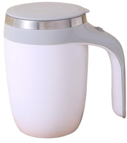 ycezw Tazza di caffè con agitazione magnetica, agitatore automatico per tazza di caffè | Bicchiere da caffè con miscelazione automatica,Tazza di miscelazione automatica per caffè, tè, cioccolata calda