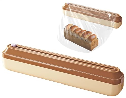 Cutter, konserverad folie och aluminiumfolie sortiment stammar och förpackningsbehållare med påfyllningsbar förpackningsdispenser, aluminiumfolie inslagning D
