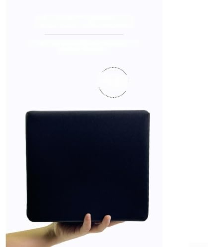 Halkfri yta yogablock 24 x 10 x 21 cm stabil halkfri för (svart)