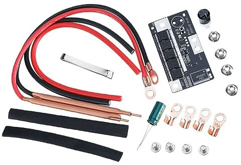 DIYEAH 1 Ensemble Soudeuse par points portative Soudeur Machine de soudage machine à souder soudure outil de soudage par points mini soudeuse par points Métal Noir