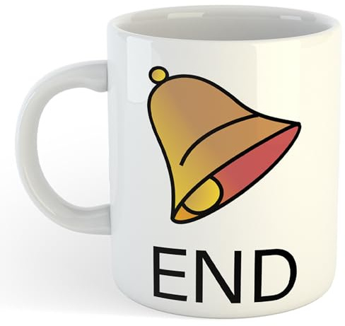 Bell-End | Funny Gift Idea Cup Tea Coffee | 11oz White Mug
