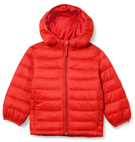 Amazon Essentials , Chaqueta Niños, Rojo (strong red), X-Small