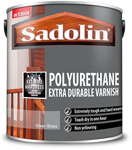 Sadolin Polyurethane Extra Durable Varnish Clear Gloss 2.5 L