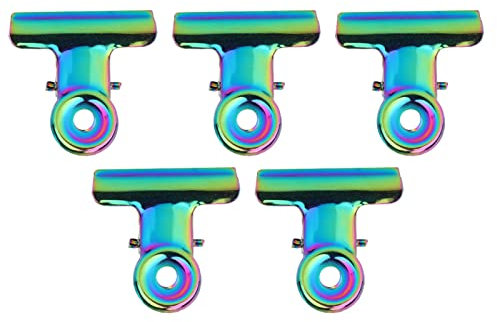 5 Pcs Clips de Uñas, Clip para Sombrero Accesorios de Moda, Pinzas de Extensión para Uñas Curve C, Clip de Fijación de Cristal Herramienta Pinzas Sujeción Arte Uñas de Acero Inoxidable