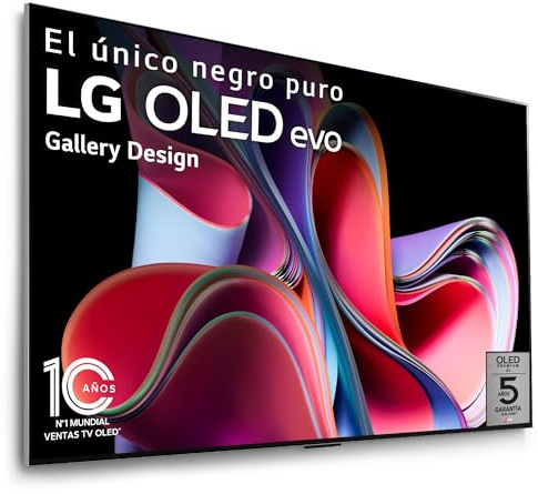 TV OLED Evo LG OLED83G3 210 cm 4K UHD Smart TV 2023 Noir et Argent