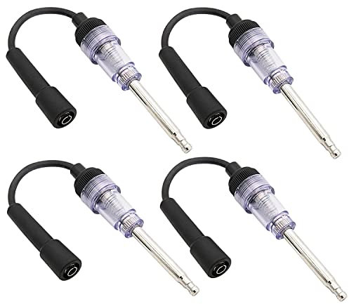 Tester per Scintille di Accensione - Strumento di Diagnosi Automatico 4 Pcs per Candela in Linea per Auto Motore