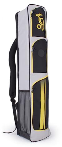 Kookaburra Plasma Hockeyschlägertasche, Grau/Gelb