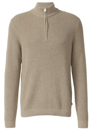 s.Oliver 2168815 Troyer Pullover, Marrone, XL Uomo