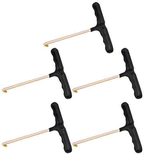 Alipis 5pièces Tire-Lacets Professionnels Et Portables De Outils pour Serrer Les Lacets sur Chaussures De Hockey Ou Patins à roulettes Durables Et Faciles à Utiliser