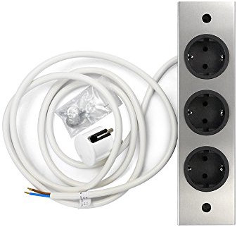 ST 3002 Unterbausteckdose Edelstahl