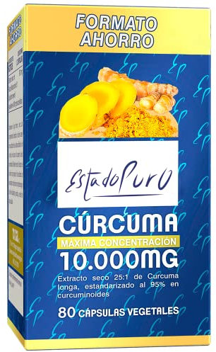 Tongil Estado Puro Curcuma 10.000 Mg - 80 Cápsulas