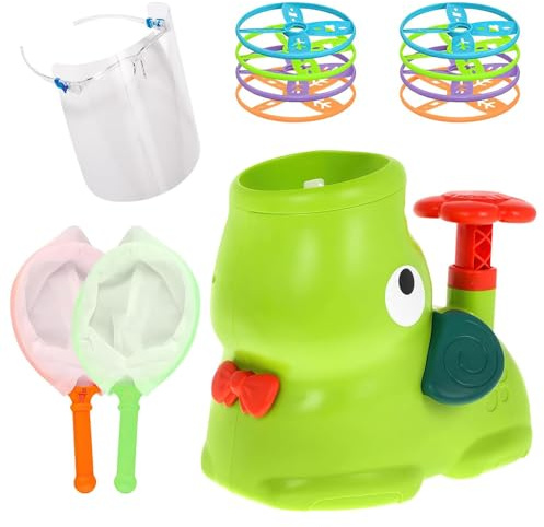 ieron Outdoor Frisbee Launcher Set roliga trädgårdsspel för pojkar och flickor i åldrarna 3–12 år