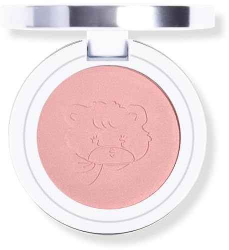Pink Peach Matte Blush Palette, Long Lasting Highly Pigmented Blendable | Natural brightening powder blush for cheeks make up. Smooth buildable color. Suitable for all skin tones daily.