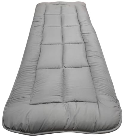 LDLCYCN Gray(n),70x190cm(S), Coussin De Table De Massage Coussin De Lit Épais Respirant avec Trou pour Le Visage pour Spa Et Beauté Surmatelas De Massage avec Bande Élastique Tête Ronde Carrée