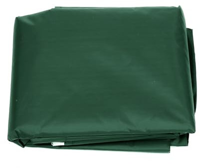 HEJIGOOD Copertura per sabbiera in tessuto Oxford, impermeabile, antipolvere, esagonale, verde (180 x 150 cm)