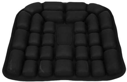 Dioche Cuscino del Sedile Ad Aria Cuscino del Sedile Ad Aria per Sedia Gonfiabile Autogonfiabile 3D Comfort Traspirante per Uso Domestico in Ufficio Viaggio in Auto Stadio