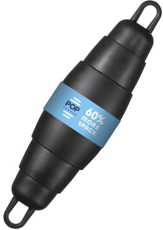 POP Fender Teleskop Bootsfender – Patentiertes Premium Fender System mit 60% Platzersparnis, wartungsfrei ohne Luft, geräuschlos & rumpfschonend für Segelboot & Motorboot