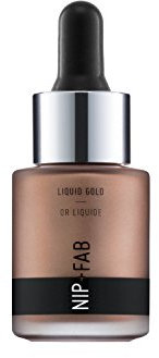 NIP+FAB Liquid Gold Highlighter, Deep Gold