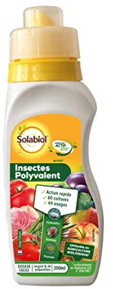 Solabiol SOPOLYLEG200 Insectes Polyvalent | Insecticide Concentré, Jusqu'à 5L de Solution