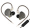 Yinyoo KZ ZSN Pro in Ear Buds Earphones Hybrid Dynamic Driver Balanced Armature Earbuds Headphones Dual Driver 1DD 1BA Deep Bass Stereo Sound Ergonomic Comfortable Earphones(Gray mic)