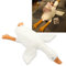 50-190 cm Riesige Gans Plüschtiere Große Ente Puppe Weiches Kuscheltier Schlafkissen Kissen für Kinder und Mädchen(190cm)