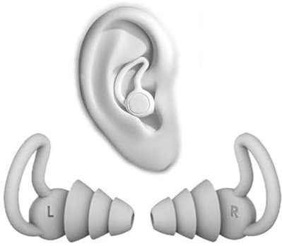 Schalldichte Ohrstöpsel schützen Ihr Gehör.Silikon-Sport-Ohrstöpsel mit Geräuschreduzierung,wiederverwendbar,geeignet für Schlaf,Schwimmen,Lernen,Konzerte usw (Geräuschreduzierung von 40 dB)