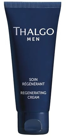 THALGO Män Anti-Wrinkle Care – uppstramande ansiktskräm med marina aktiva ingredienser, intensiv utjämning och hydrering för män, 50 ml