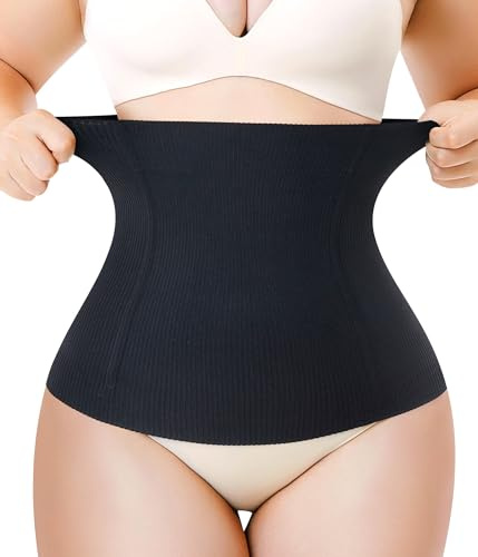 Junlan Women Waist Trainer Corset Shapewear Tummy Control Body Shaper Waist Cincher Slimming Girdles Underwear