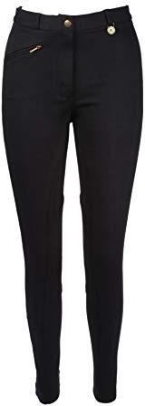 Sconto Accessori per animali domestici BAMBINO GIODHPURS BOY/RAGAZZE SOFT STRETCHY JUNIOR BAMBINO EQUINE JODS IN NERO, JODCH, Nero , 32(age 14 - 15 Years)