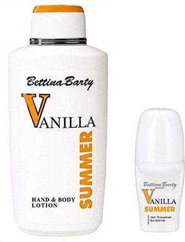 Bettina Barty Summer Vanilla Body Lotion 500ml + Deo Roll-On 50ml