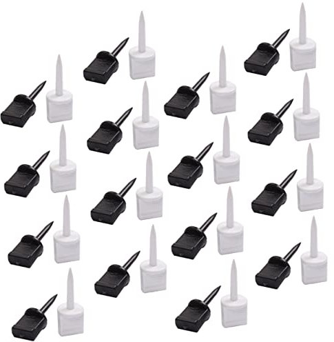 BELLIFFY 30stücke Fixierte Papiernadeln Outdoor-zubehör Praktisch Für Verschiedene Anwendungen Langlebig Und Leicht Zu Verwenden