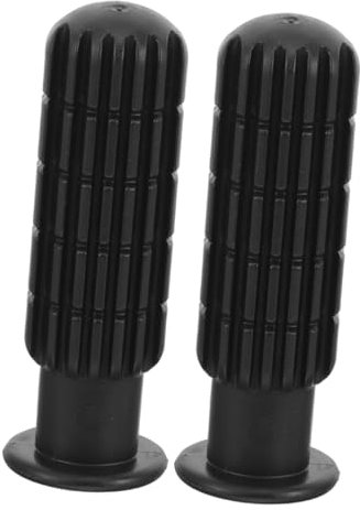 BESPORTBLE 2st Griff Der Fußballmaschine Tischfußballgriff Kickergriffgriff Kicker Zubehör Kicker Ersatzgriffe Kickertischteile Ersatzgriffe Für Kickertische Kickergriffe Black PVC