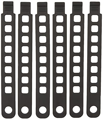 Hollywood Racks Rubber Strap (Pack of 6), 8.5