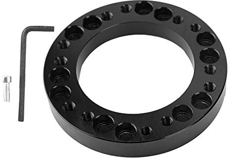 Auto-Lenkradabstandshalter, Lenkradnaben-Abstandhalter, 12,5 mm Lenkradadapter Universal Auto Lenkradnabe Racing Spacer Pad Adapter Lift Kits