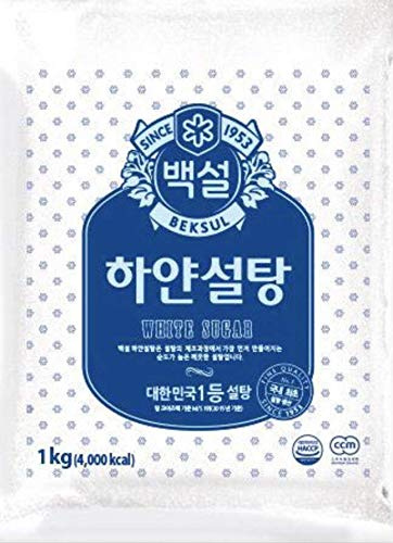 Korean Beksul Fine Quality Sugar 2.2lb 백설 설탕 (White)