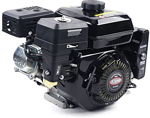 212CC Engine 7.5HP Gas Motor 4-Stroke Electric Start Go Kart Log Splitter Power Shaft Diameter 20mm