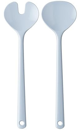 couverts à salade synthesis 2 pcs xl - nordic blue,