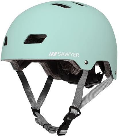 Sawyer Bikes - Casco Deportivo Ajustable (Mint, S)