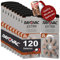 120 Hörgerätebatterien Rayovac Extra Typ 312 15x8 Stück + 6 Gratisbatterien