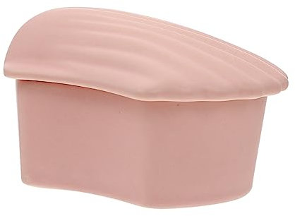 WHAMVOX 1stück Eleganter Keramik Aufbewahrungstopf Mit Deckel Für Schmuck Und Kleinigkeiten Dekorative Schale Im Europäischen Stil Rosa Für Schminktische Für Frauen